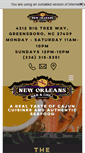 Mobile Screenshot of neworleansbarandgrill.com